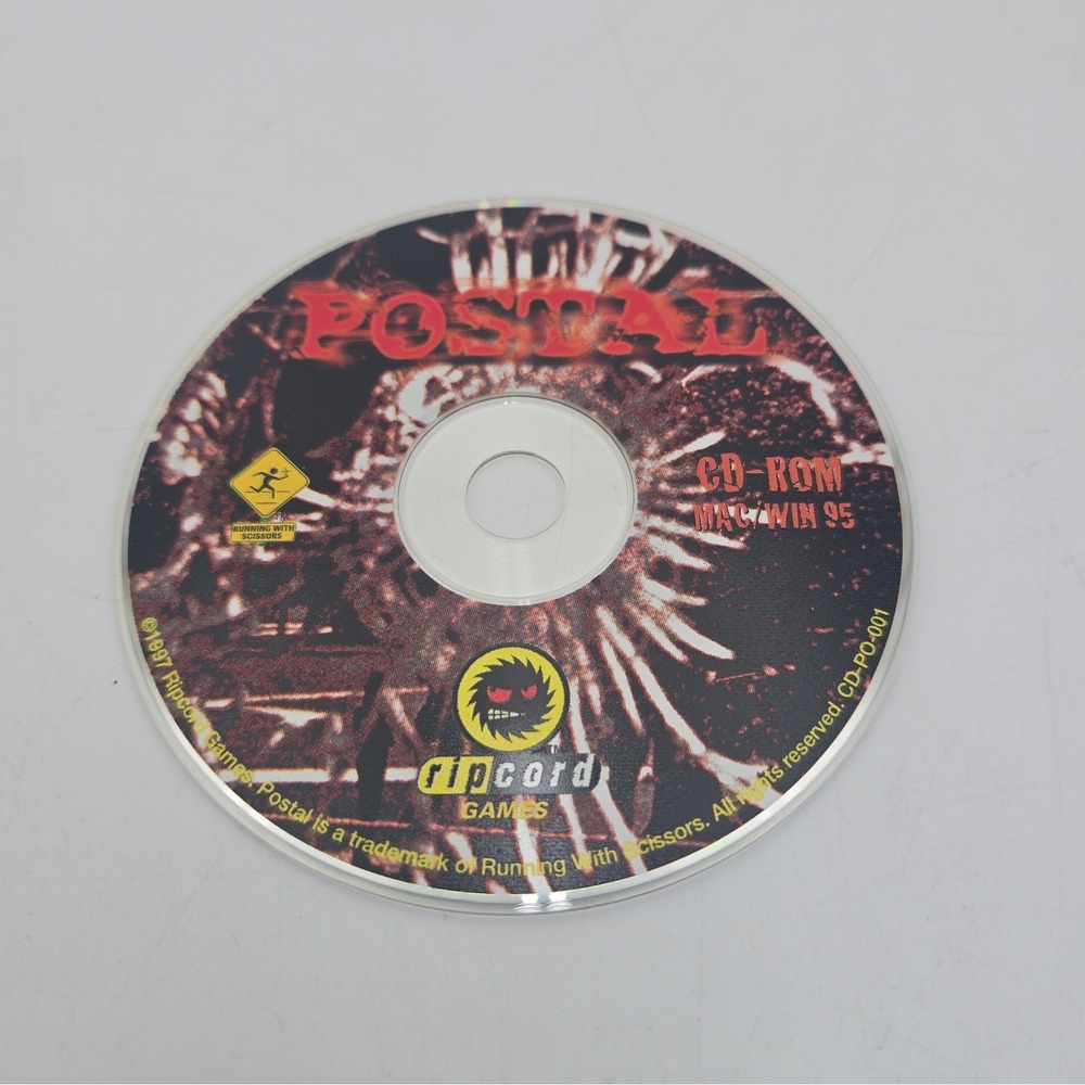 POSTAL  (Windows PC 1997) Ripcord Games CD-ROM for Mac & Win 95